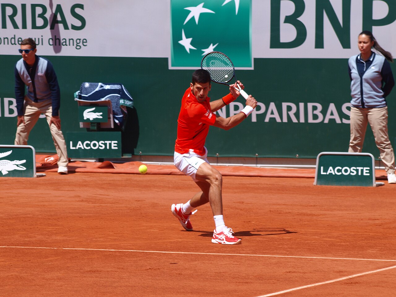 Novak Djoković na Roland Garros 2019